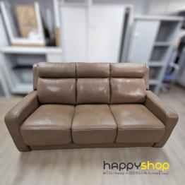 ITALO 3-Seater Leather Sofa