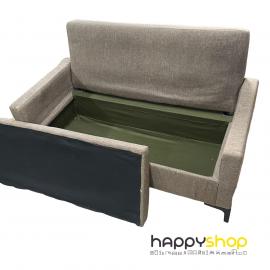 2-Seater Fabric Sofa with Storage (Clearance Discounted Item)