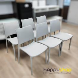 Grey Stackable Plastic Chair (Discounted Item) ($150 each)