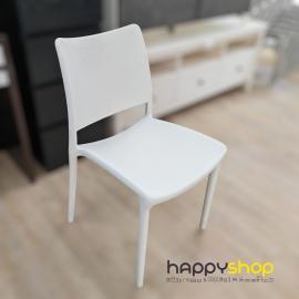 [Limited time offer] White Stackable Plastic Chair (Discounted Item) ($100 each)
