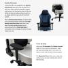 ZENOX Spectre Mk-2 Gaming Chair (Leather/Navy)