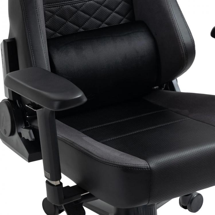 ZENOX Spectre Mk-2 Gaming Chair (Leather/Charcoal)